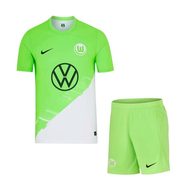 Camiseta Wolfsburg Replica Primera Ropa Niño 2023/24